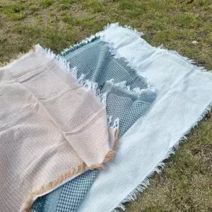 블랭킷 테이블보 담요 소파커버 얇은 캠핑 피크닉매트 90x180cm