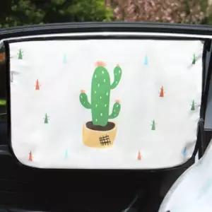 차량용 옆유리 자석 암막 햇빛가리개 커튼