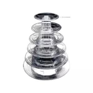 마카롱디스플레이 전시 10단 층 타워 랙 쇼케이스 케이크 생일 트레이 웨딩 컵케익