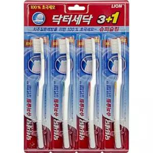 3+1 닥터세닥 LION 초극세모 칫솔 슈퍼슬림 12UW97774B