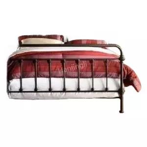 엔틱 인테리어 킹 빈티지 철제 모던 받침대 복고풍 조립식 침대프레임 라지 매트리스 침실