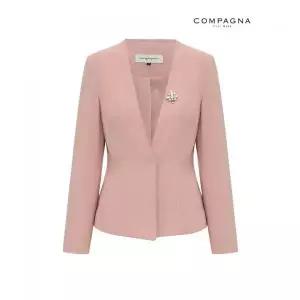 꼼빠니아브로치 브이넥 자켓CS23JK1002271A