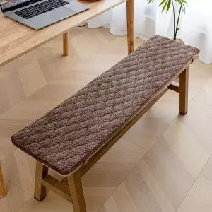 커피 방석 패드 겨울 보온 롱 끈 긴의자 벤치의자방석 논슬립 30x60cm
