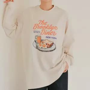 [하프클럽/]빅사이즈 602 토스트롱슬리브티셔츠 DLYX225