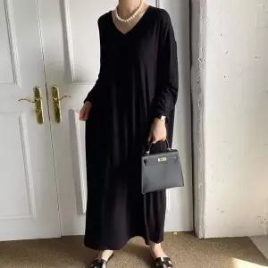 [하프클럽/셀러허브_여성트랜드패션]빅사이즈 602 코코긴겹브이스판원피스