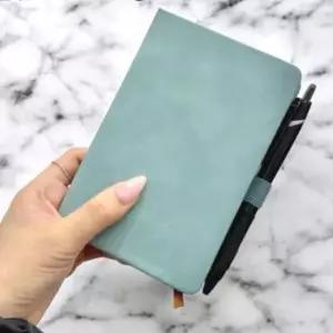 [문구] 휴대용 A6 다이어리 노트 심플 디자인 미니 줄눈 반얀스