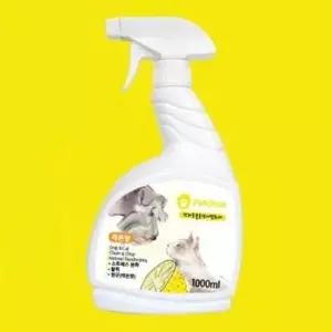 [반려] 애견 탈취 스프레이 레몬향 반려동물 냄새 제거 보습 미스트