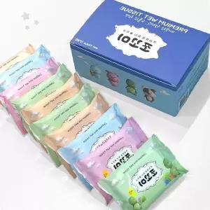 휴대용 물티슈 외출용 소형 물티슈 개별포장 위생티슈 핸드백용 손세정 티슈 여행용