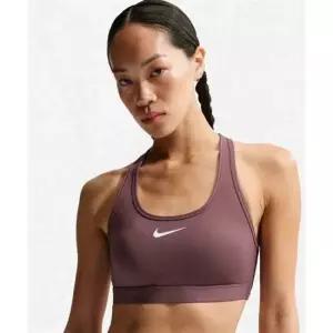 나이키 NIKE 스우시 미디엄 서포트 패드 스포츠 브라 W - 타투 화이트 DX6822-502 2544400