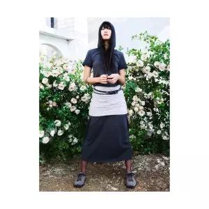 매장정품 에잇세컨즈 8SECONDS 후드 저지 원피스 다크 그레이 125471MQ54 611119