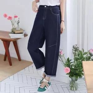 [하프클럽/셀러허브_여성트랜드패션]여자 생지 통배기 쫀쫀스판 와이드핏