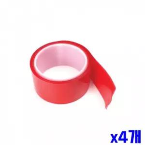 강력 접착 아크릴폼 양면테이프 특대 X4개 클리어겔 [AXN7193]