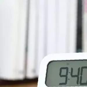 쌍문상회 요리 스터디 데스크 알람시계 무소음 타이머 PLAN