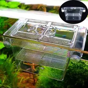 부화통 구피 치어 열대어 격리통 어항 수족관/꾸미기/곤충/채집/물고기/관찰통/키우기/투명/채집통/사육통