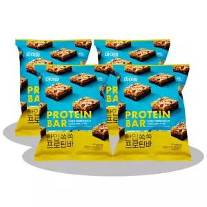 [우리집소싱] 마이밀 한입쏙쏙 프로틴바 10g x 15개입 (4개) 우리집소싱