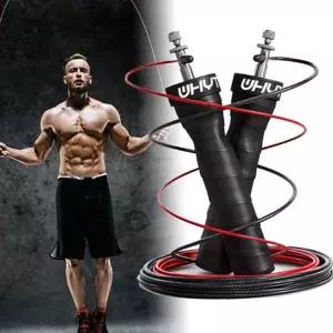 성인 줄넘기 다이어트 피트니스 와이어 운동용 줄넘기 고속 휴대용 유산소 체지방 건강 실내 감소 기구