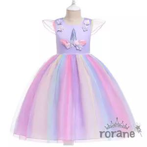 유니콘 공주 여아 튜튜 샤 원피스