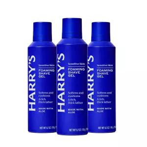 Harry's Shave Gel알로에 인리치드 쉐이빙젤면도 크림 오일 거품 비누 3팩6.7oz