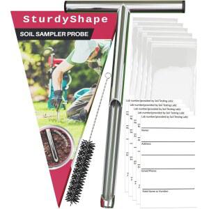 튼튼한 모양의 흙 탐침 샘플러 키트(12인치)