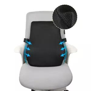 의자 허리 받침대 메모리폼 등받이 등쿠션 커버분리세탁