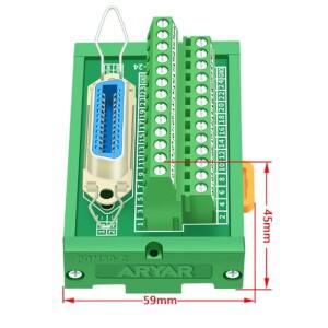 SCSI CN24 to 터미널 어댑터 보드 데이터 케이블 포함 1M 2M 24 핀 릴레이 서보 모듈