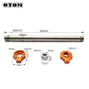 바이크 오토바이 프라모델OTOM 오토바이 리어 액슬 휠 허브 블록 너트, EXC 125