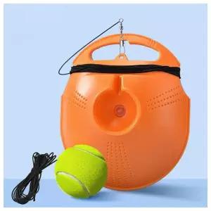 연습용공 테니스연습기 스포츠공 운동용품 파워샷 테니스 리턴볼 연습기(오렌지)