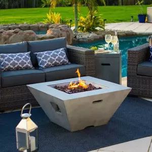 알콜 난로 야외 벽난로 정원 마당 테라스 캠핑