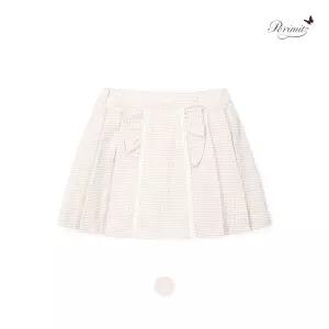 초등 여아 프릴체크 스커트 유아 키즈주름치마 P2611S601 CJ