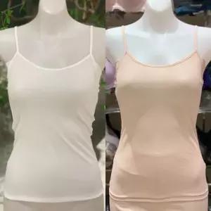 [비너스]가볍고 향균 소취 기능 시원한 인견 면폴리 와플지 땀받이 스트랍 여성 끈런닝(VLG2474)