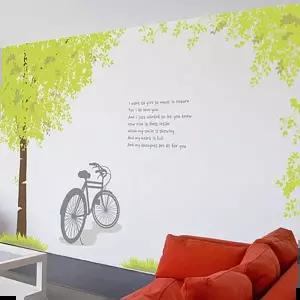 그래픽스티커 추억속풍경SET 포인트그래픽스티커 시트지 인테리어소품 DIY 아이방 장식 창문 리폼 데코 벽