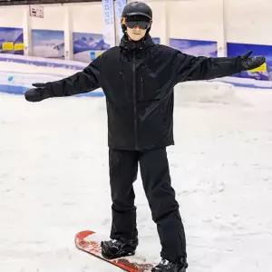 남성 여성 스키복 경량 방한 방수 방풍 스판 스키 스노우보드 상하 커플세트