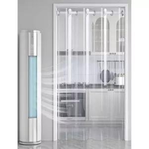 투명 버티컬 롤스크린 칸막이문 자바라 블라인드