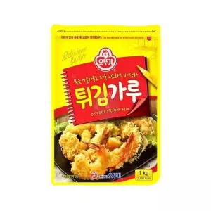 오뚜기 튀김가루 1Kg 식당용 분식집 바삭한 김말이