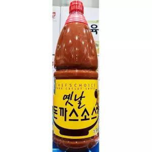 업소용 식당 식자재 맛집 재료 옛날 돈까스소스 1.8L