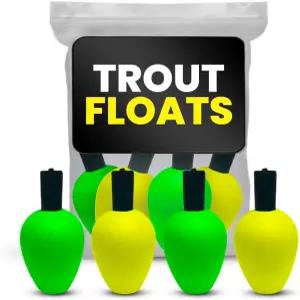 낚시용 찌/밝은 플로트 - 송어 크래피 월 팬피쉬용