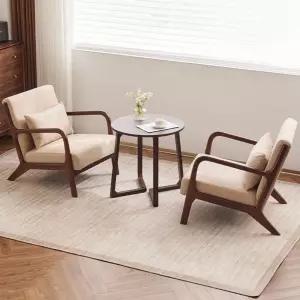 거실 북카페 발코니 업소용 베란다 인테리어 암체어 세트 테이블 부부 2인