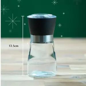 NEW 통후추 그라인더 핑크소금 깨 양념통 유리병