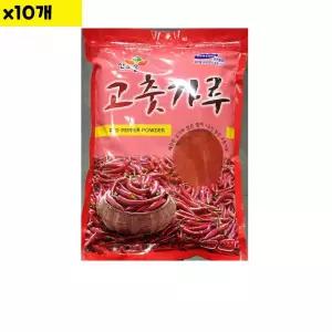 식자재 유통 고춧가루 산노을 중식용 1K x10개