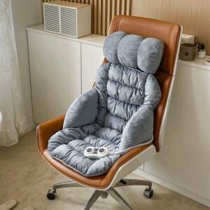 쿠션 게이밍 전기 모델 전기방석 (머리받침 의자용 전기장판 의자등받이 난방 온열