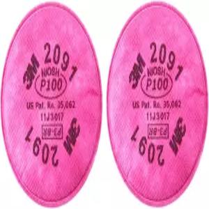 3M 2091 P100 미립자 필터 3쌍