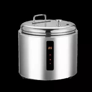 죽 스프 보온병 뷔페용 워머기 전기 육수통 블랙 10L 보온통 탕온기