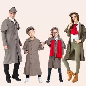 탐정 코스튬 할로윈 무대 셜록 원신 의상 이색 셜록홈즈