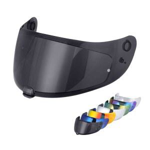 FG-17 FG-ST IS-17 HJ20M 풀페이스 헬멧 바이저 쉴드 액세서리용 VCOROS C70 오토바이 (블랙)