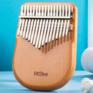 21키 칼림바 솔리드 우드 미니 소형 어린이용 전문가용 17키 초보자용 키보드 악기 휴대용 2025