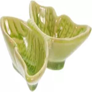 소소포트 세라믹 에센셜 오일 저장 트레이 가정용 및 스파용 이중 구획 아로마 디퓨저 용기 100 안전하고