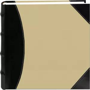 파이오니어 사진 앨범 622500 대용량 500 메모 포켓 블랙 및 베이지