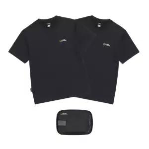 [모다아울렛][내셔널지오그래픽]유니 메이스 기능성 2PACK 티셔츠 N265UPA010_099