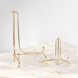 골든 아이언 주최자 받침대 시계 북유럽 다목적 공예 스탠드 홀더 장식 디스플레이 그림 프레임 아트