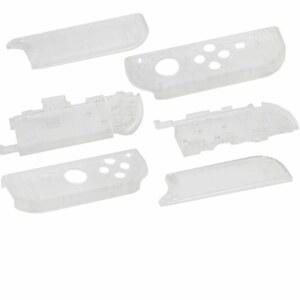 스위치 게임 왼쪽 CON 교체 투명 오른쪽 패드 컨트롤러 커버 하우징 케이스 JOY 보호용 SWITCH